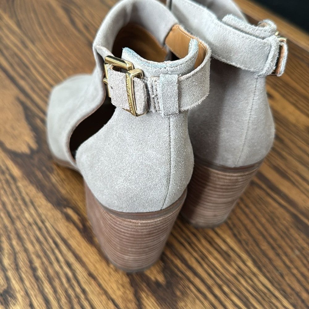 Other Arturo Chiang ‘Cordeliah' Split Shaft Peep Toe Suede Bootie Size US 9 / IT 39 - 6 Thumbnail