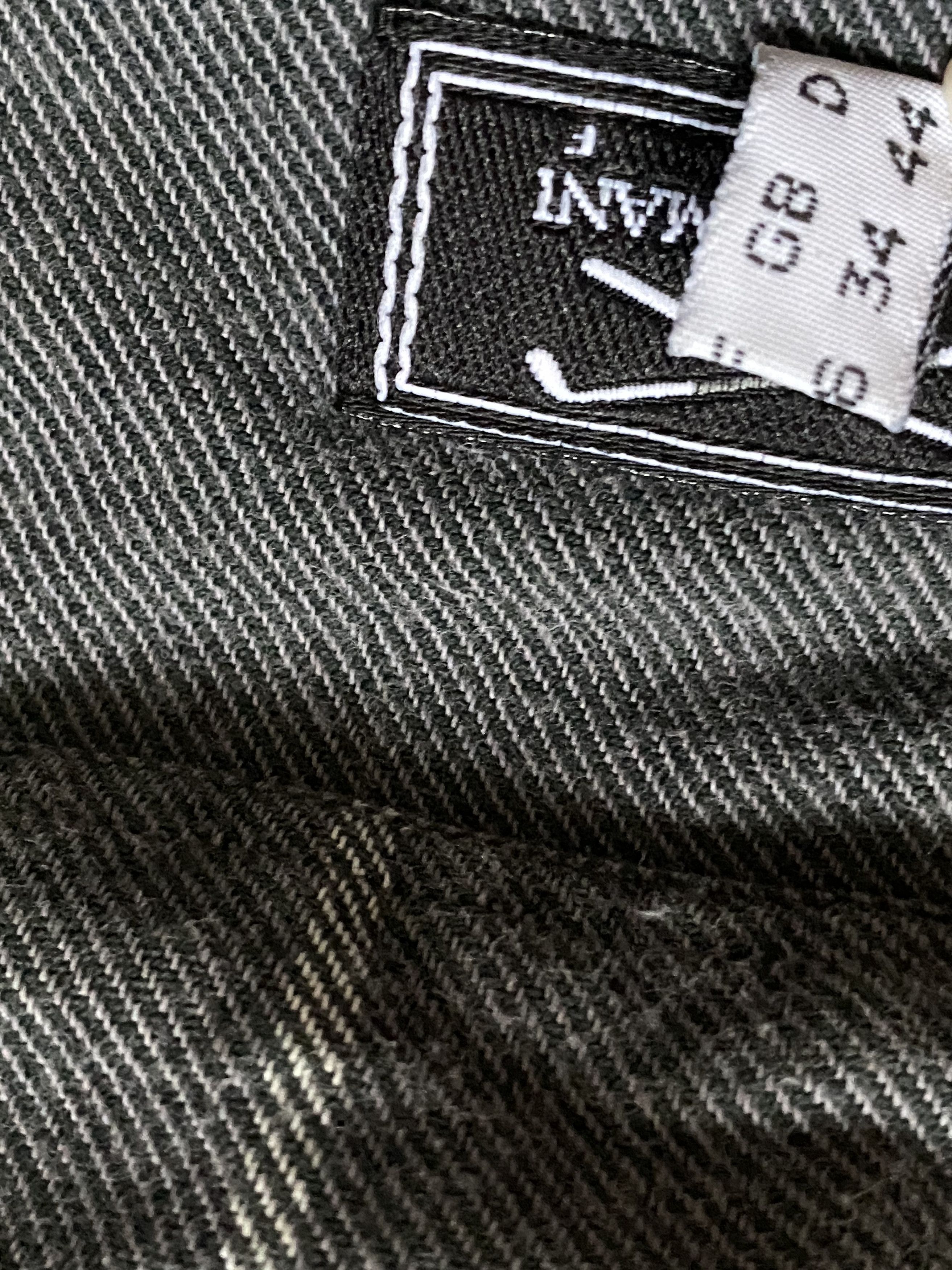 Armani × Giorgio Armani × Vintage Armani Golf Vintage Striped Shirt – Made in Italy ⛳🇮🇹 Size US M / EU 48-50 / 2 - 3 Thumbnail