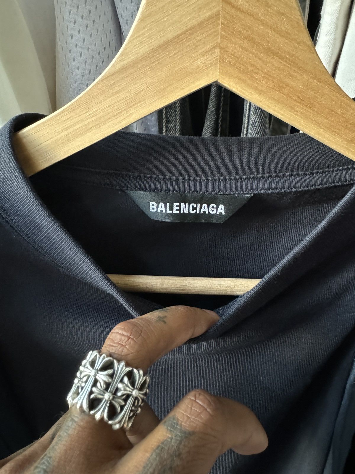 Balenciaga Balenciaga Flannel Size US L / EU 52-54 / 3 - 3 Thumbnail