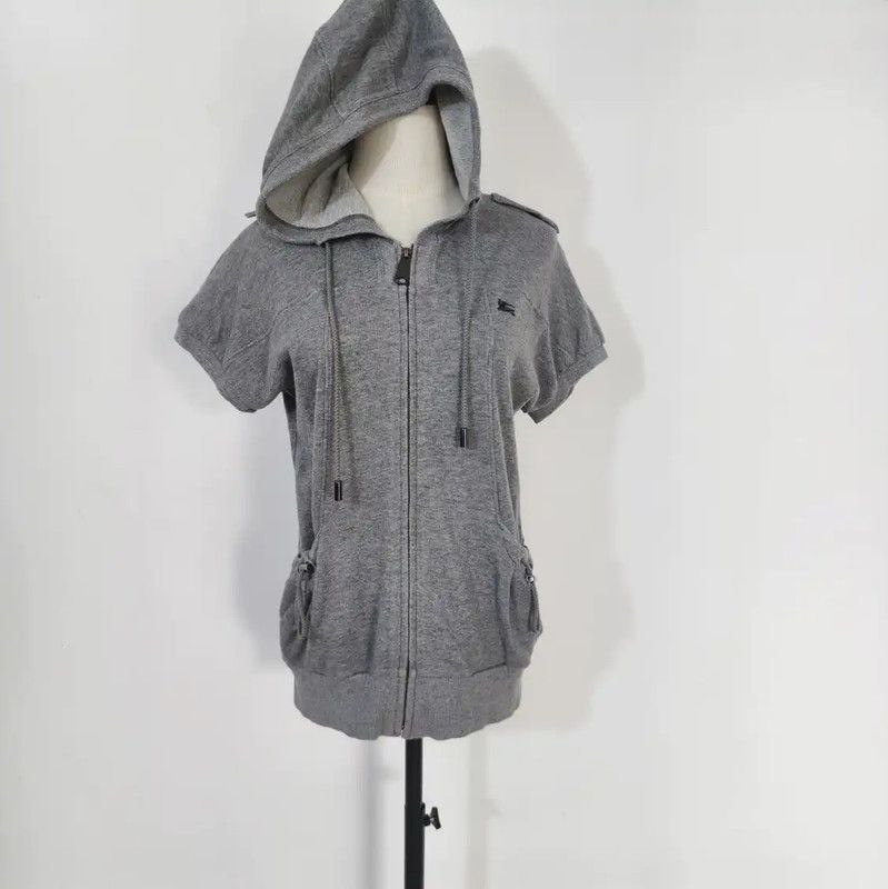 Burberry Burberry Gray Cotton Women's T-Shirt Size M / US 6-8 / IT 42-44 - 1 Thumbnail