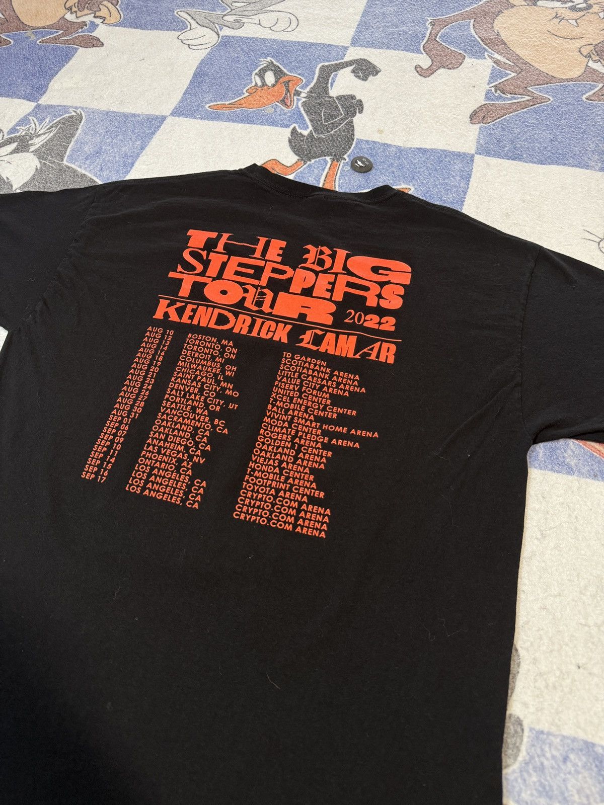 Kendrick Lamar Kendrick lamar the big steppers tour tee Size US XL / EU 56 / 4 - 4 Thumbnail
