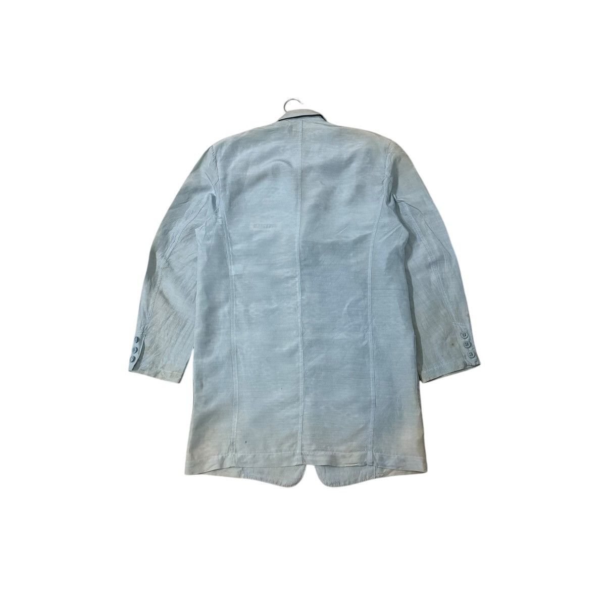 Yohji Yamamoto Vintage Workshop By Yohji Yamamoto Casual Gabadine Jacket Size US M / EU 48-50 / 2 - 9 Thumbnail