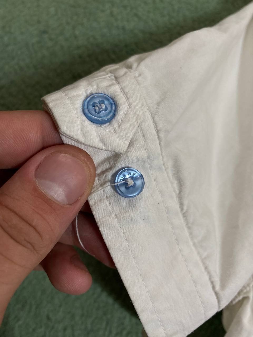 Diesel × Vintage Crazy Diesel Project vintage avant garde style shirt Logo Size US S / EU 44-46 / 1 - 17 Thumbnail