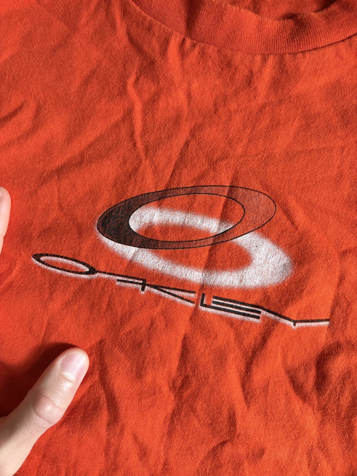 Vintage Oakley Software Center Logo T-Shirt 00s Y2k Rare