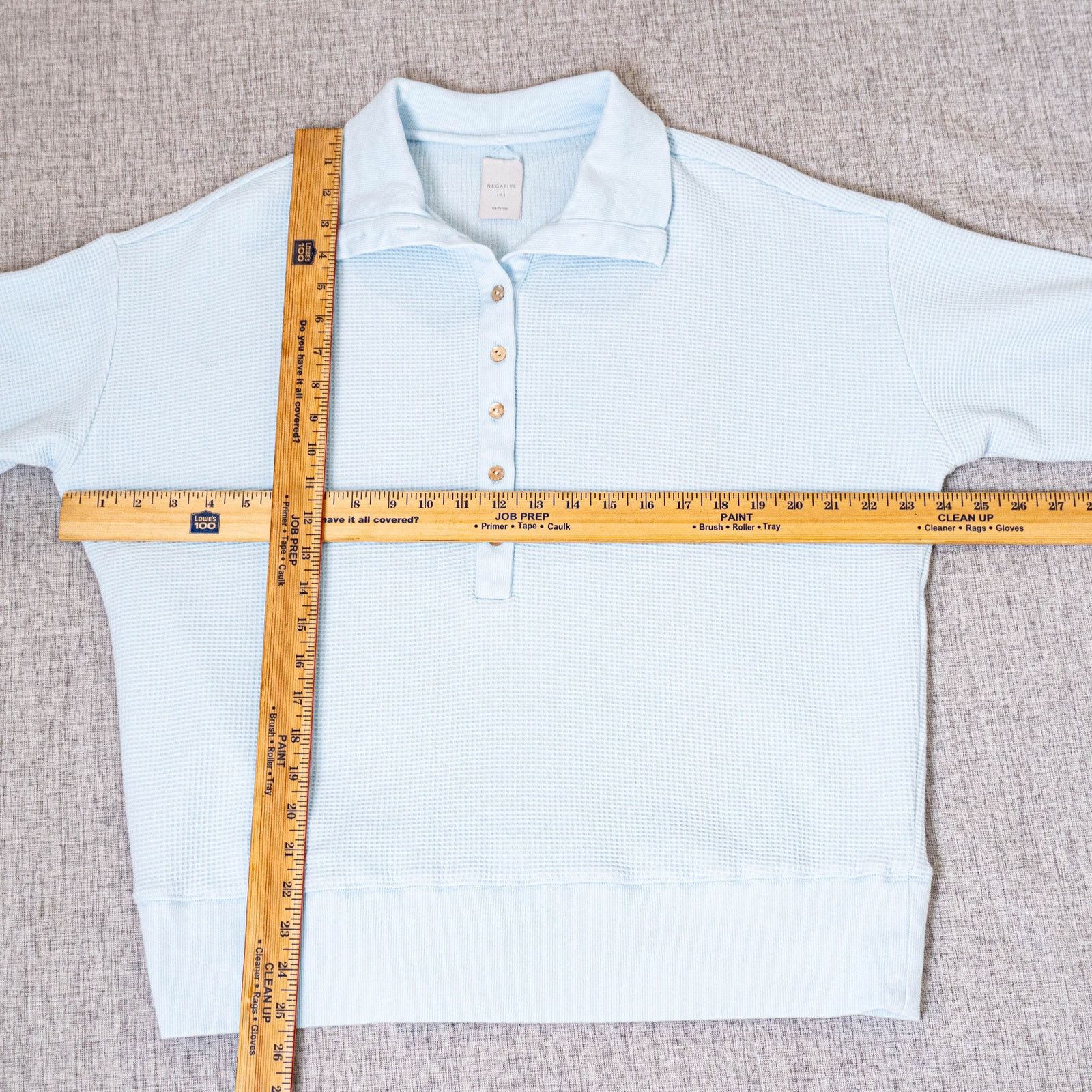 Other NEGATIVE undewear The Waffle Knit Pullover Blue Glacier XL Size XL / US 12-14 / IT 48-50 - 8 Thumbnail