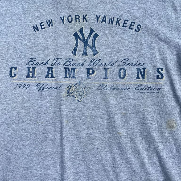 Other Distressed New York Yankees Back Champions T Shirt Size XL Size US XL / EU 56 / 4 - 6 Thumbnail