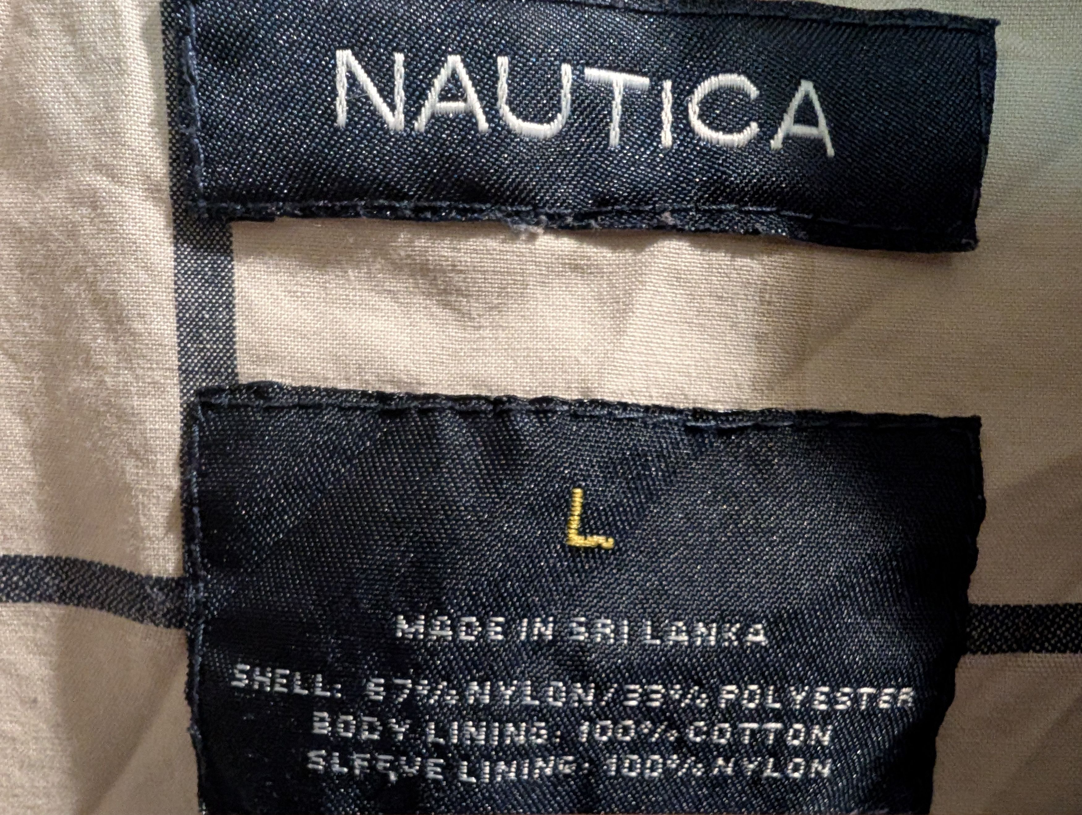 Nautica Vintage Tan Nautica Jacket (cool pockets) Size US L / EU 52-54 / 3 - 7 Thumbnail