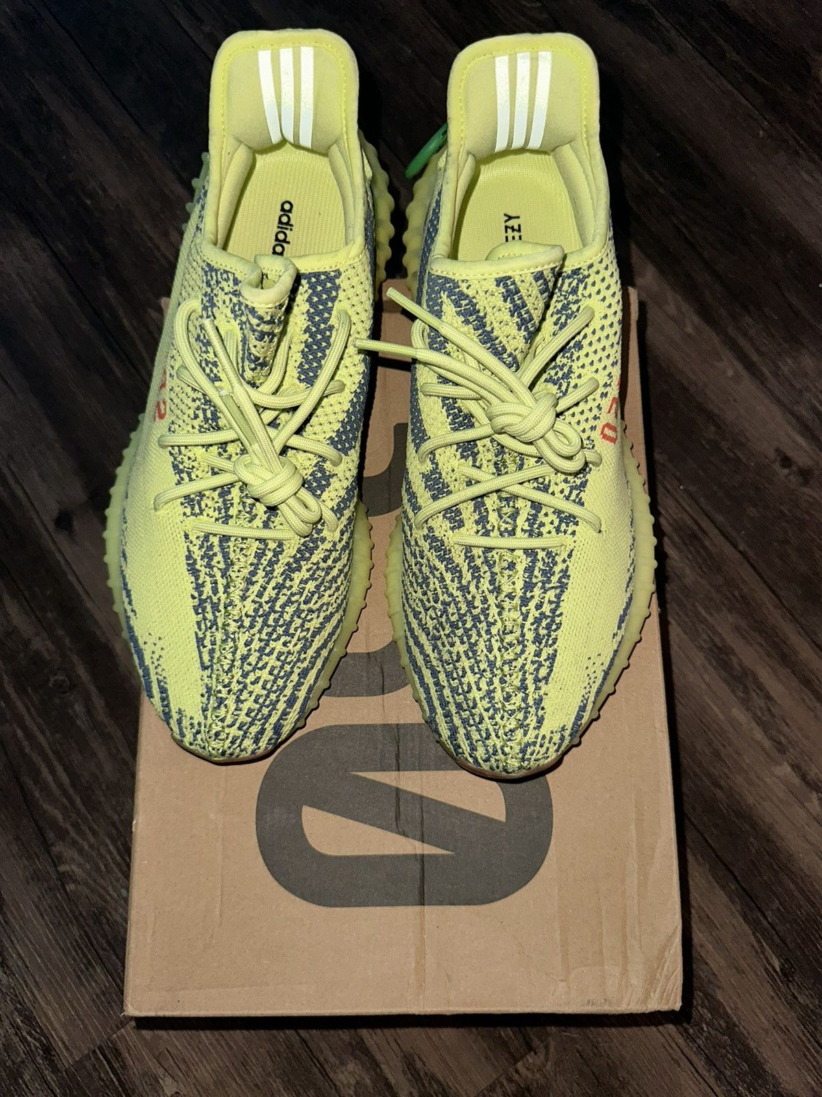 Adidas Adidas Yeezy Boost 350 V2 ‘Semi Frozen Yellow’ Size US 10.5 / EU 43-44 - 2 Thumbnail