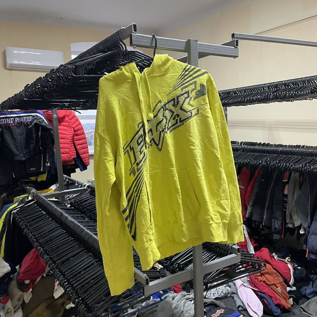 Fox Racing × Vintage Fox Vintage Y2K Cyber Grunge Skater Baggy Motocross Hoodie Size US L / EU 52-54 / 3 - 1 Thumbnail