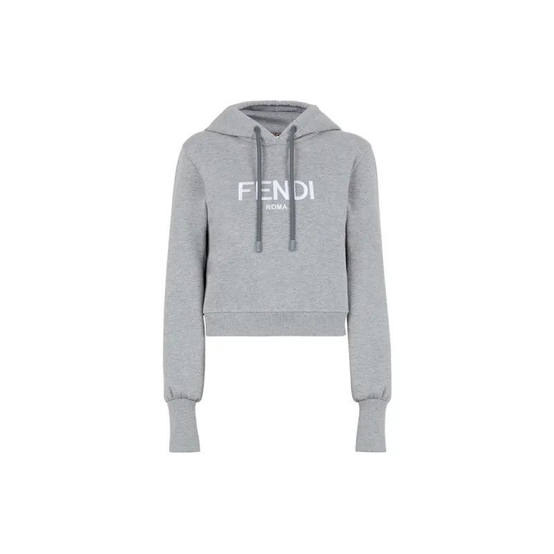 Fendi o1s1wg111224 Hoodie in Grey Size M / US 6-8 / IT 42-44 - 1 Thumbnail