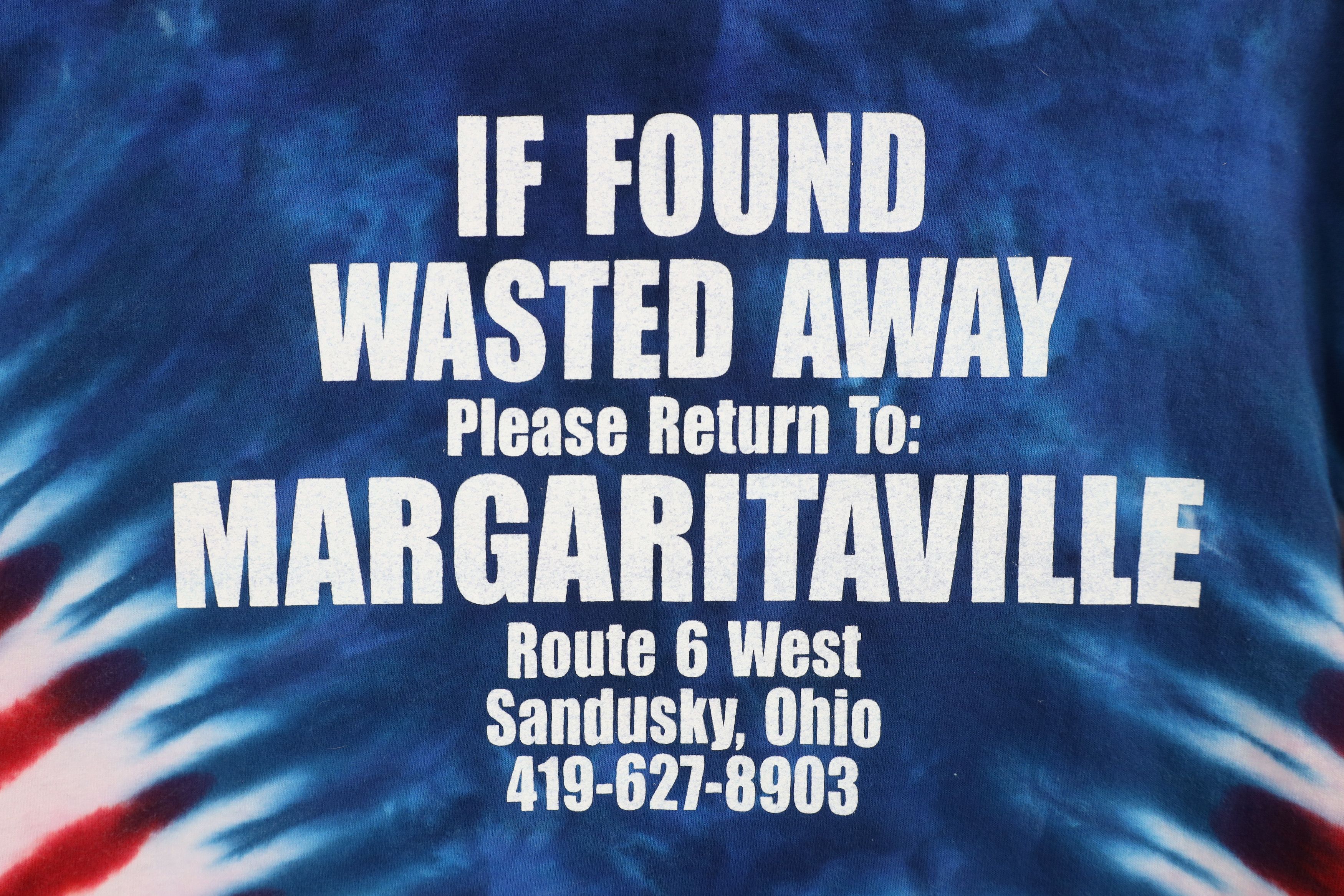 Vintage Vintage Y2K Jimmy Buffett Margaritaville Tie Dye T-Shirt Size US XXL / EU 58 / 5 - 8 Thumbnail