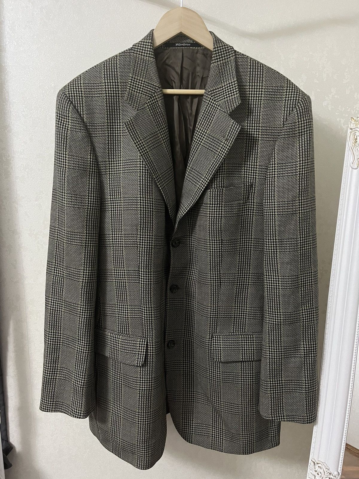 Yves Saint Laurent Yves Saint Laurent Vintage Wool Blazer Size 54L - 1 Thumbnail