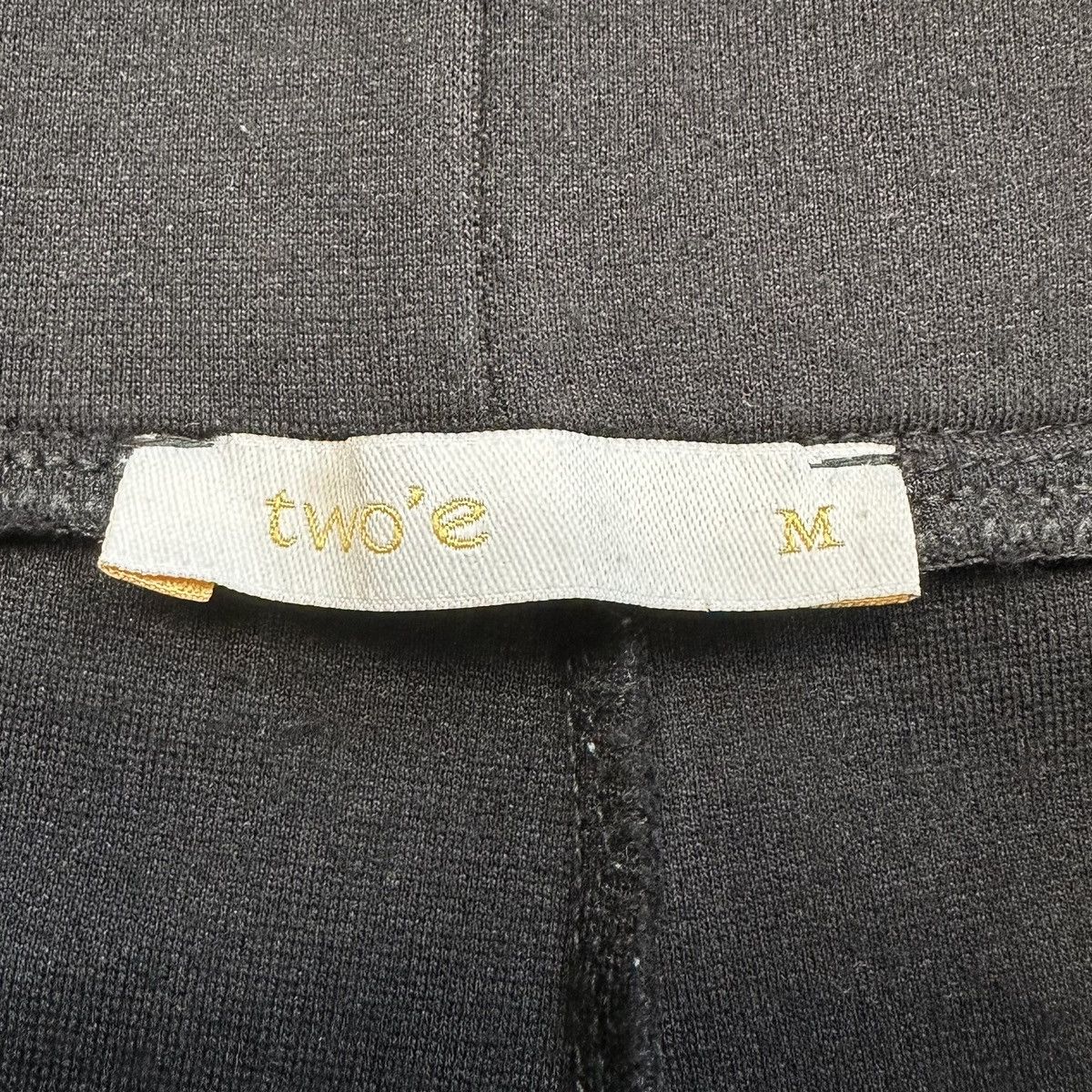 Other Two’e Black Metallic Elasticized Waist Leggings, Sz Medium Size 28" / US 6 / IT 42 - 10 Thumbnail