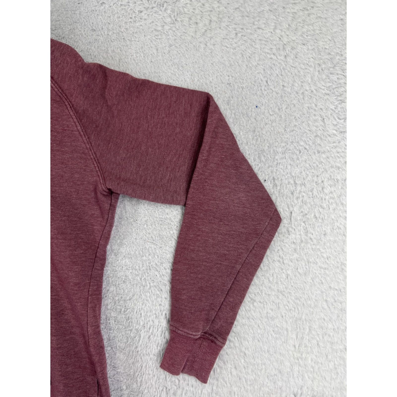 The North Face The North Face Hoodie Womens S Red Cotton Blend Jersey Hooded Pullover Logo Pocket Regular Size S / US 4 / IT 40 - 5 Thumbnail