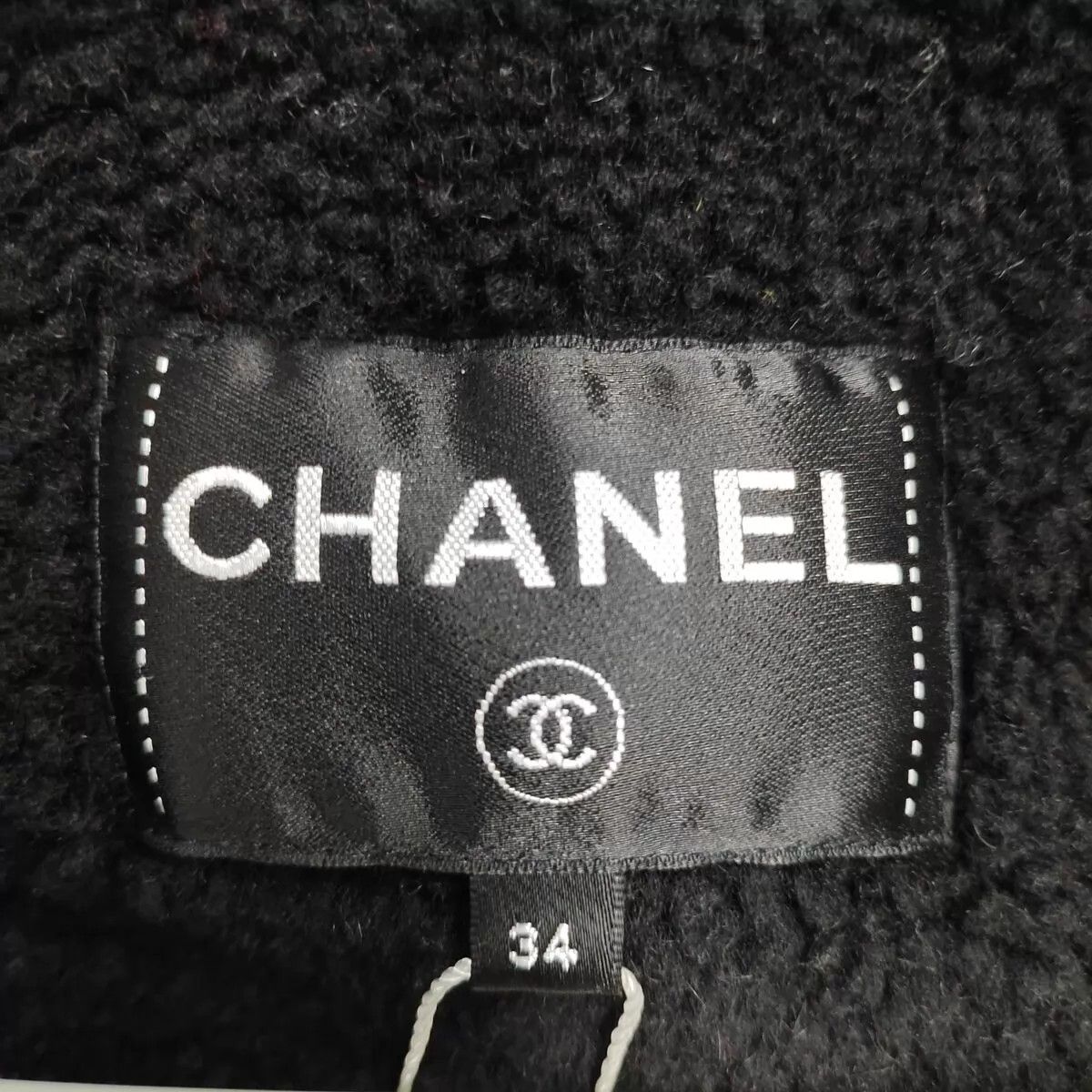 Chanel Chanel 19A Wool Jacket Black Gold Size 34 Size XS / US 0-2 / IT 36-38 - 3 Thumbnail