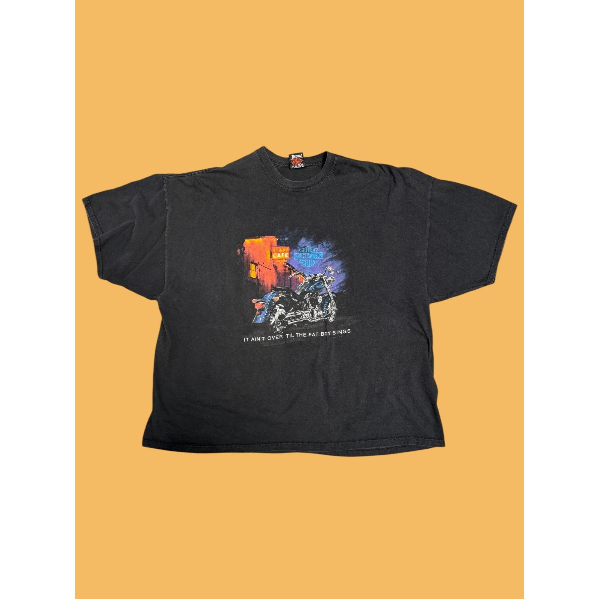 Harley Davidson Y2K Harley Davidson 2001 Tee “It Ain’t Over till the Fat Boy Size US XXL / EU 58 / 5 - 1 Thumbnail
