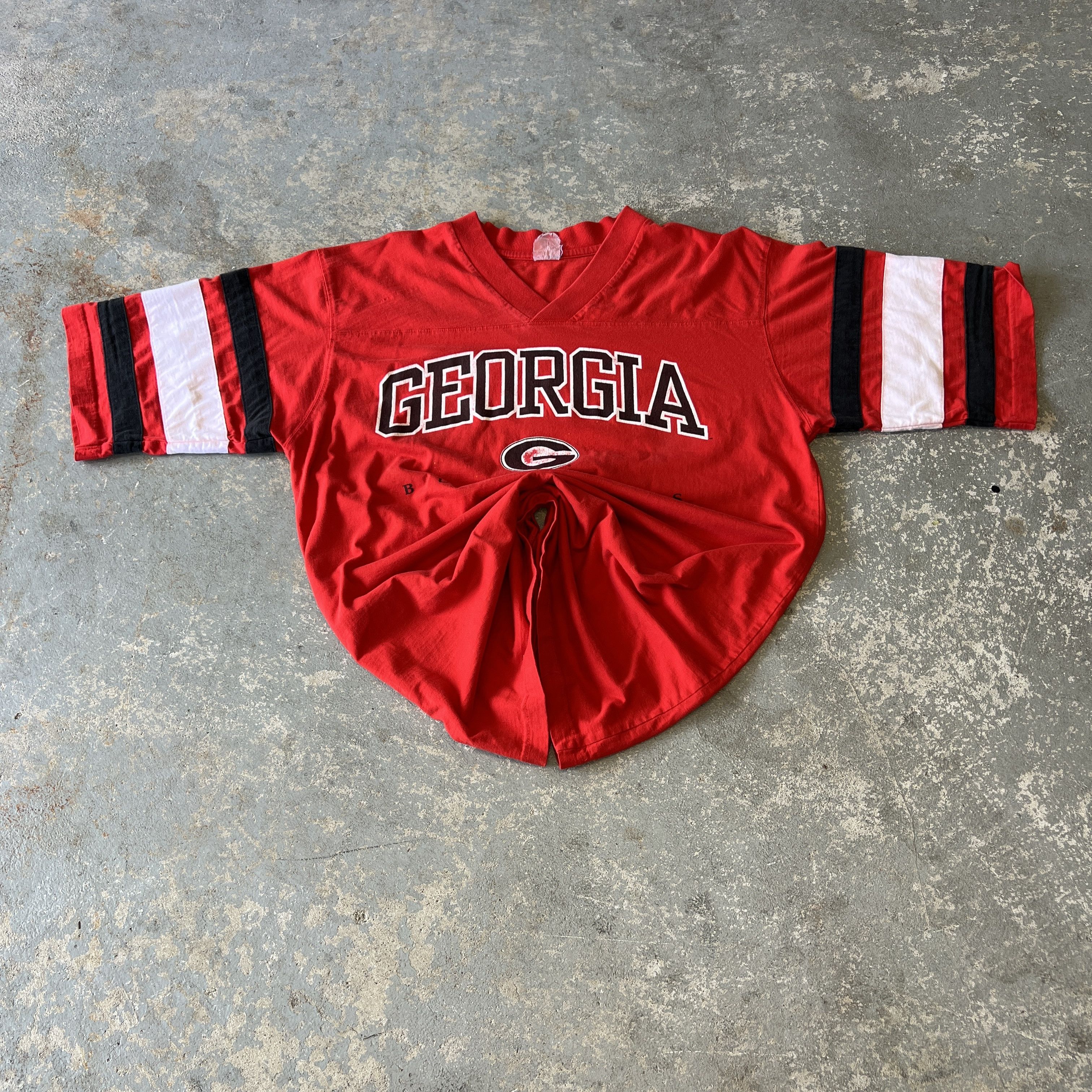 Other Vintage Georgia Bulldogs NCAA Football Jersey Shirt Size US L / EU 52-54 / 3 - 2 Thumbnail