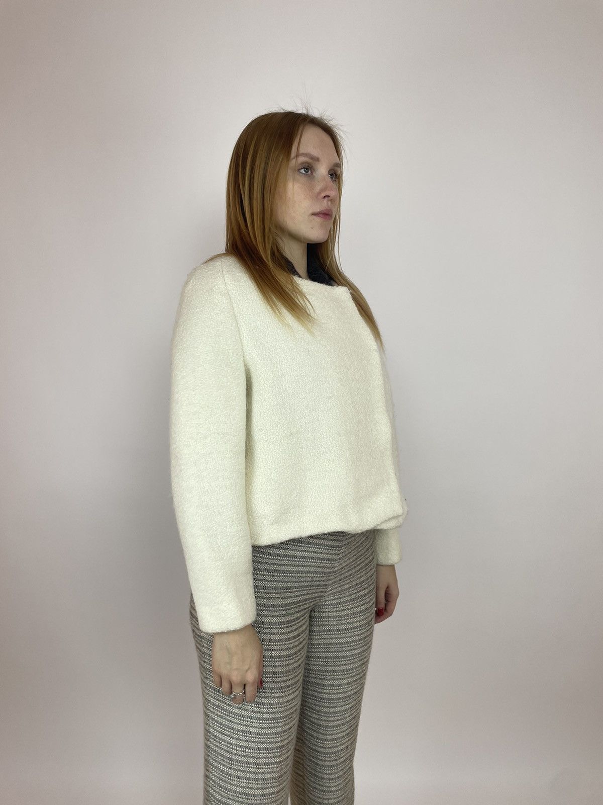 Other GERARD DAREL PARIS Wool Short Coat Jacket Women’s Size 46 Size L / US 10 / IT 46 - 4 Thumbnail