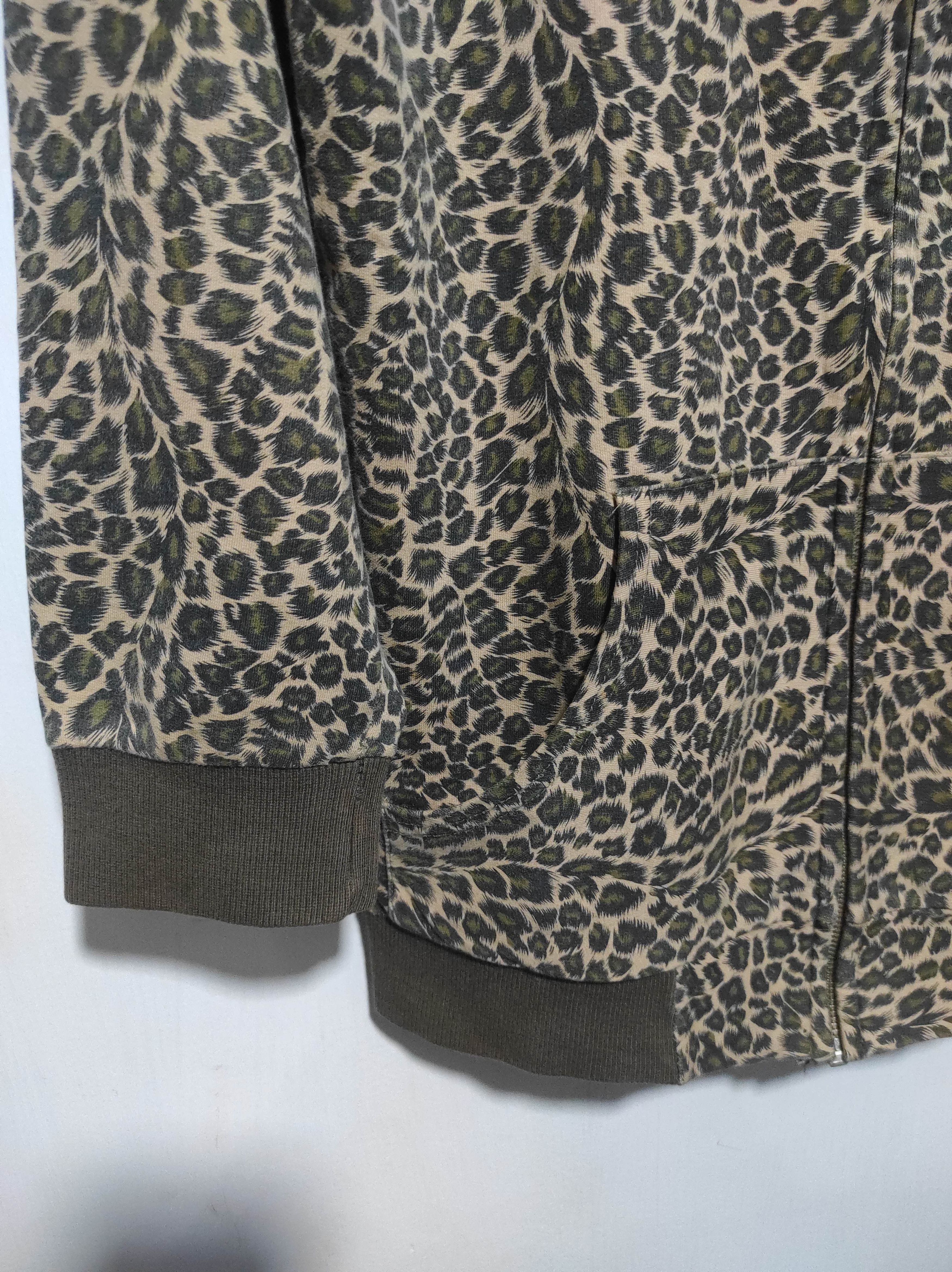 Hysteric Glamour World Wide Love Leopard Fur Hoodie IfSixWasNine LGB style Size S / US 4 / IT 40 - 6 Thumbnail