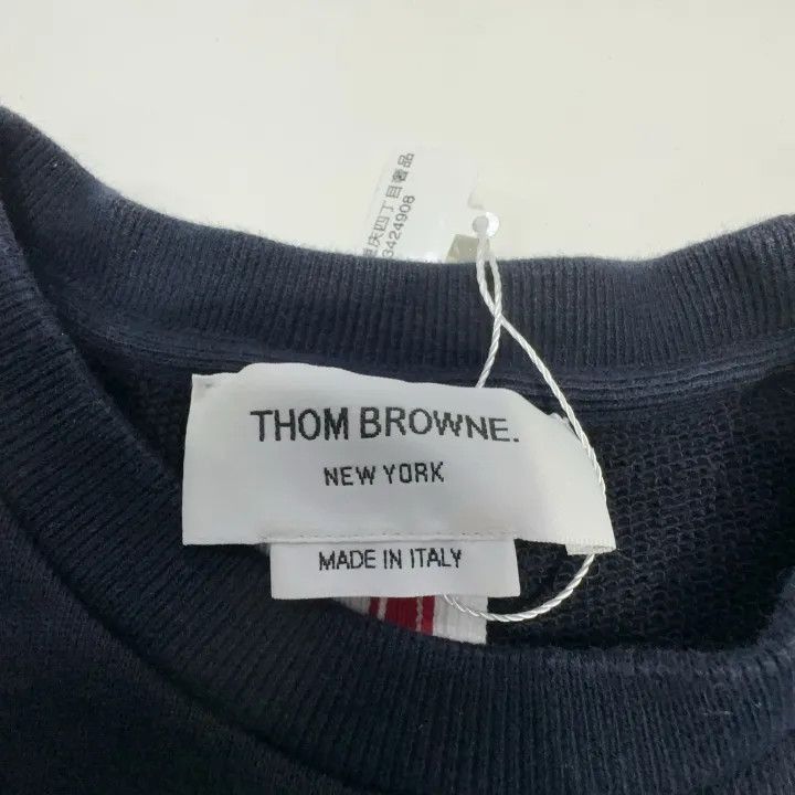 Thom Browne Thom Browne Women's Navy Blue Sweatshirt -2507 Size M / US 6-8 / IT 42-44 - 1 Thumbnail