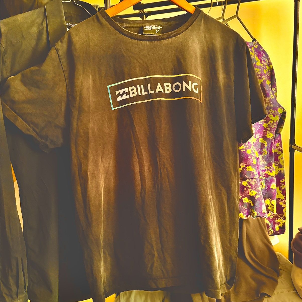 Billabong Vintage 90’s Box Logo Billabong Surf T-Shirt Punk SK8 Size US XL / EU 56 / 4 - 1 Thumbnail