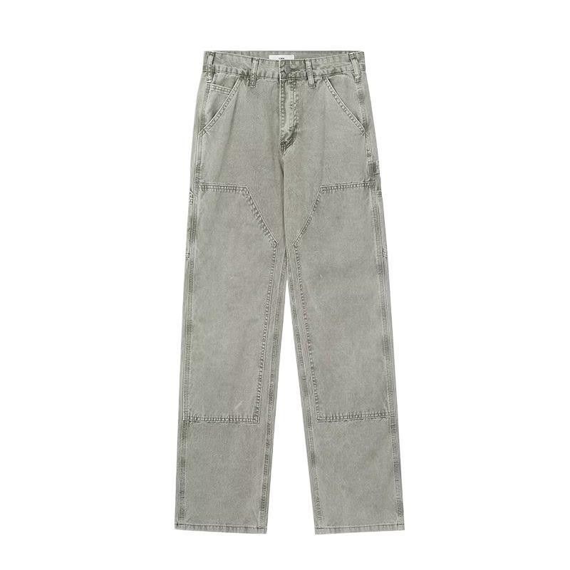 Japanese Brand Retro loose straight leg jeans Size US 32 / EU 48 - 4 Thumbnail