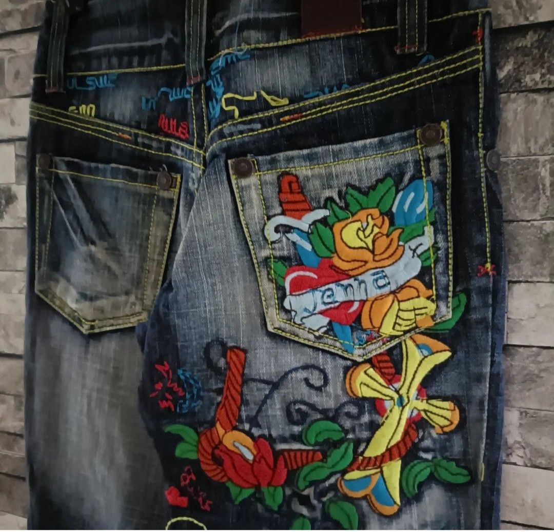 Japanese Brand Vintage red pepper Jenna low rise flare jeans Size 24" / US 00 / IT 34 - 2 Thumbnail