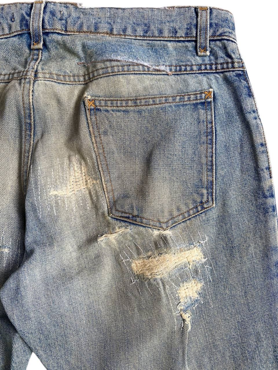Dolce & Gabbana 2000’s Dolce Gabbana Thrashed Slim Fit Denim Size US 34 / EU 50 - 14 Thumbnail