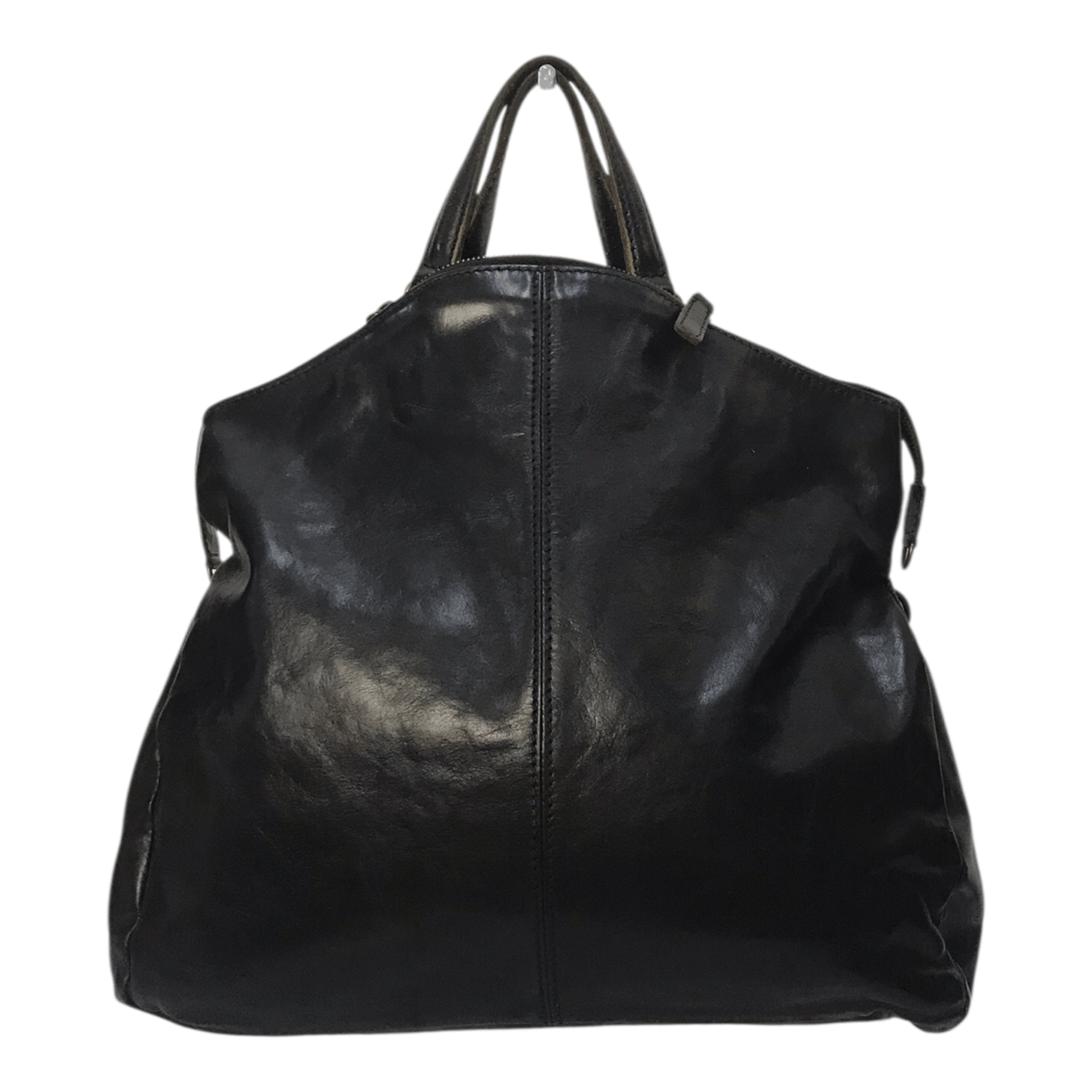 Genuine Leather Griff Black Leather Bag Size ONE SIZE - 3 Thumbnail