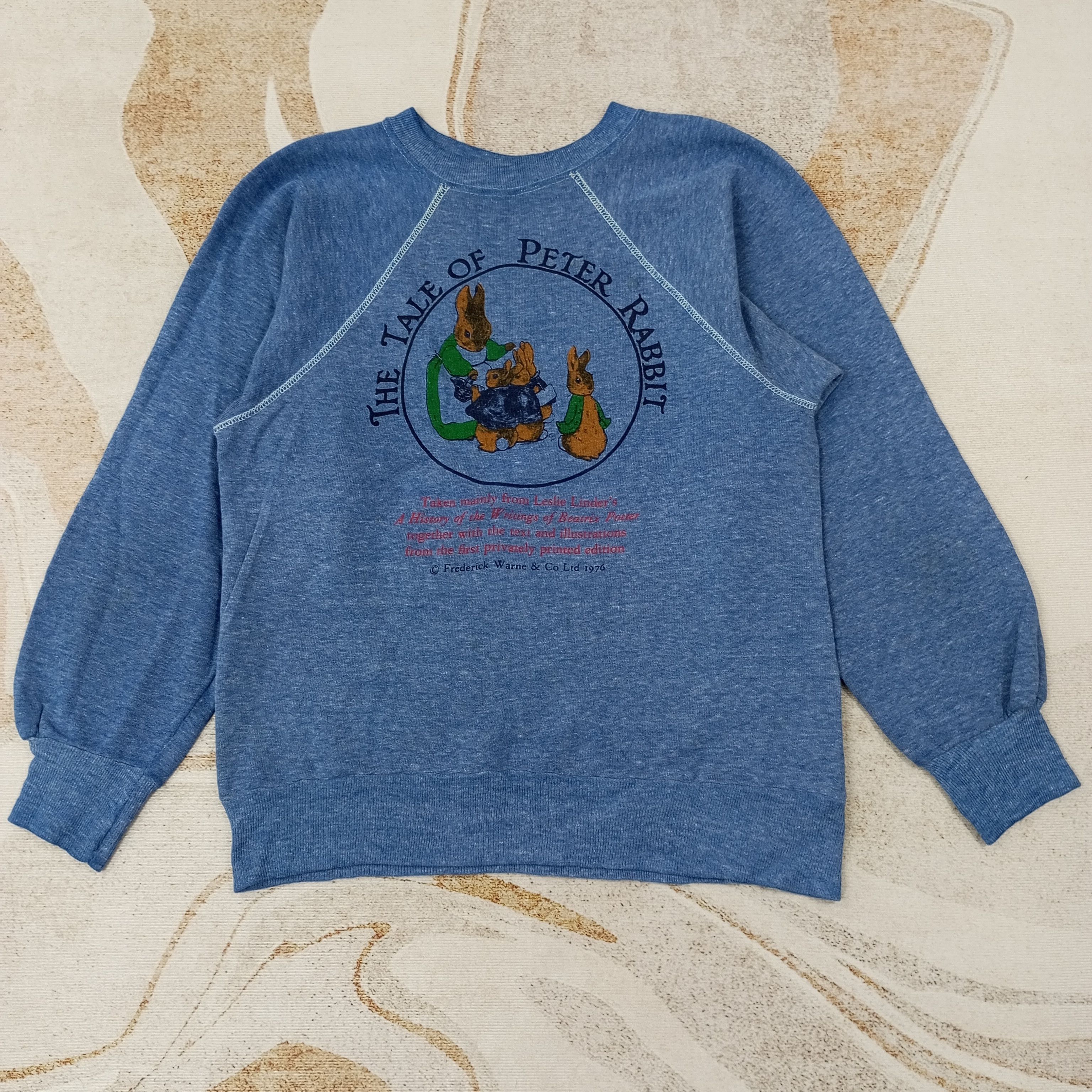 Vintage The Tale of Peter Rabbit Sweatshirt c232n13 Size US S / EU 44-46 / 1 - 1 Thumbnail