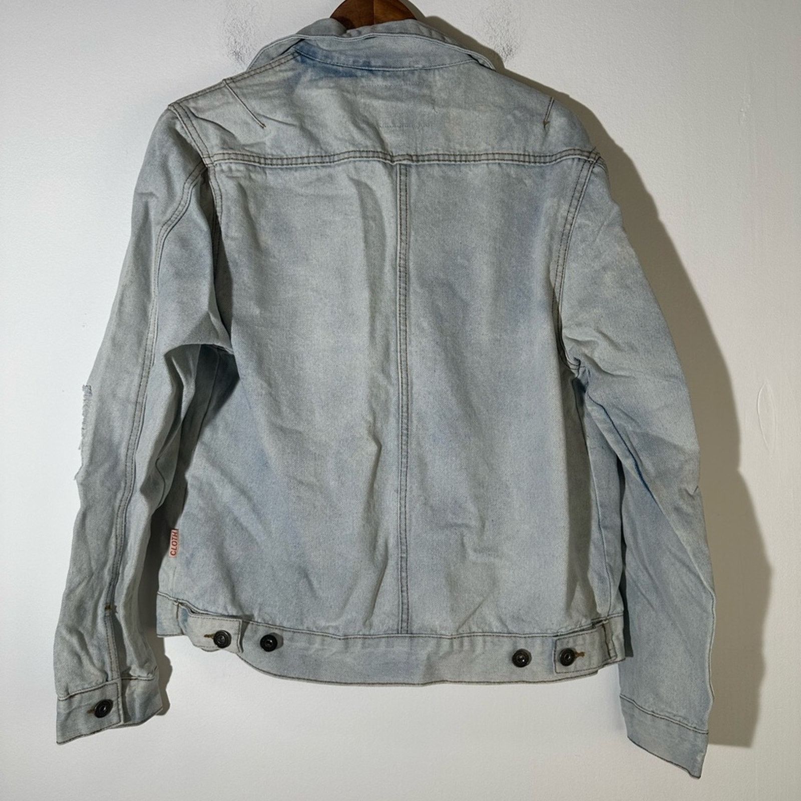 Brooklyn Cloth Brooklyn Cloth Distressed Jean Jacket Size US M / EU 48-50 / 2 - 4 Thumbnail