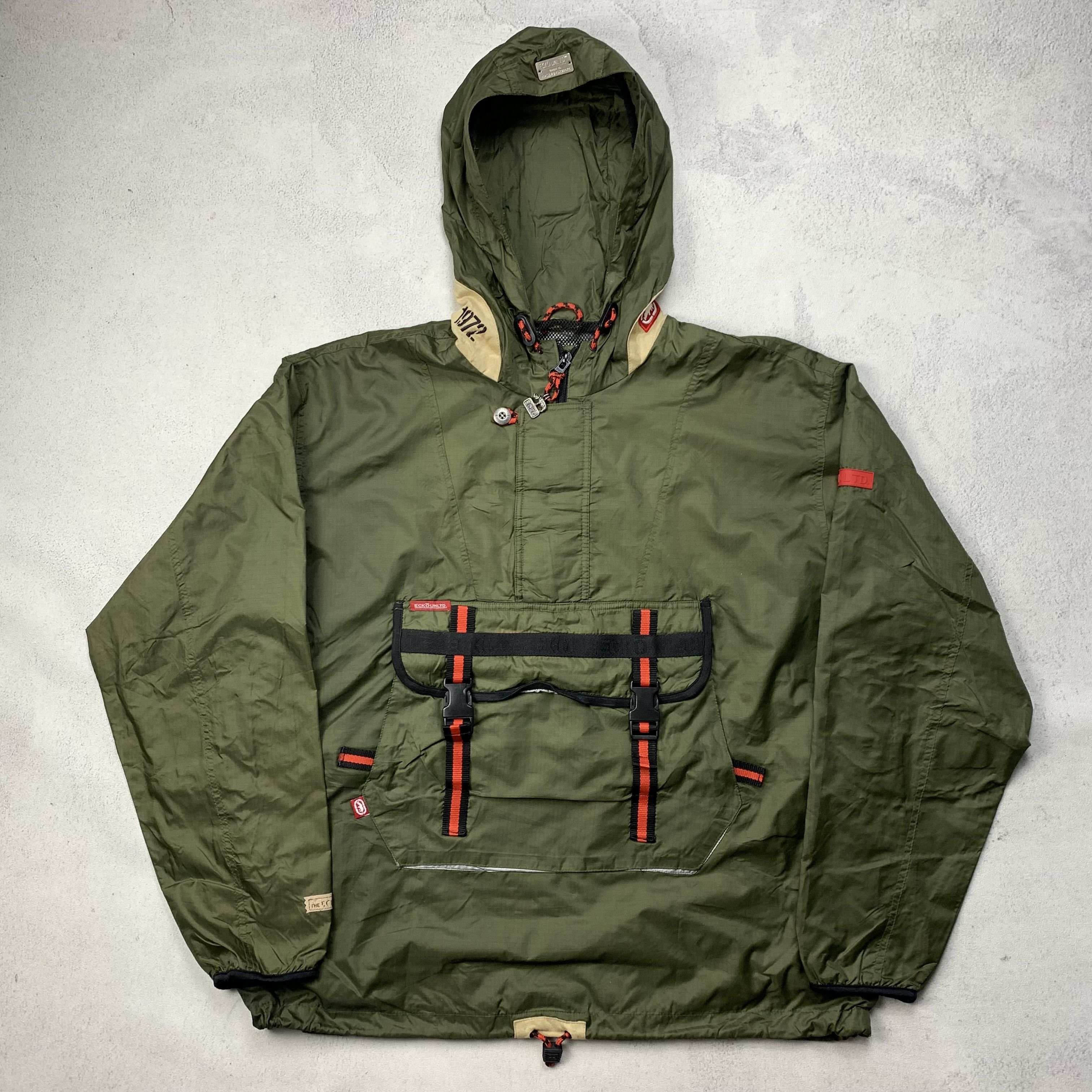 Ecko Unltd. Ecko Unltd Y2K Anorak Tactical Jacket Size US XL / EU 56 / 4 - 1 Thumbnail