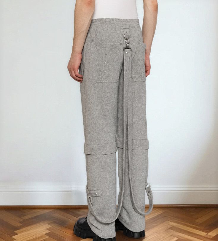 Detachable-Leg Track Pants Suspenders