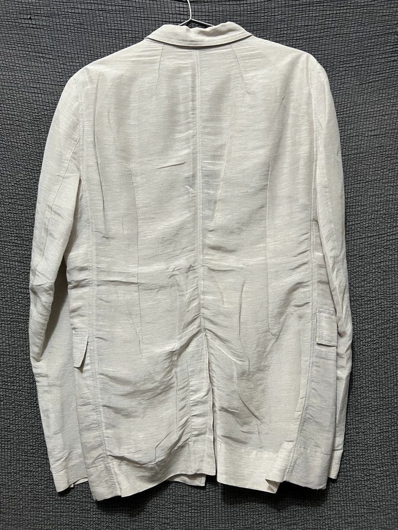 Rick Owens Rick Owens Rick Owens Silk and Linen Blazer-2507 Size US L / EU 52-54 / 3 - 4 Thumbnail