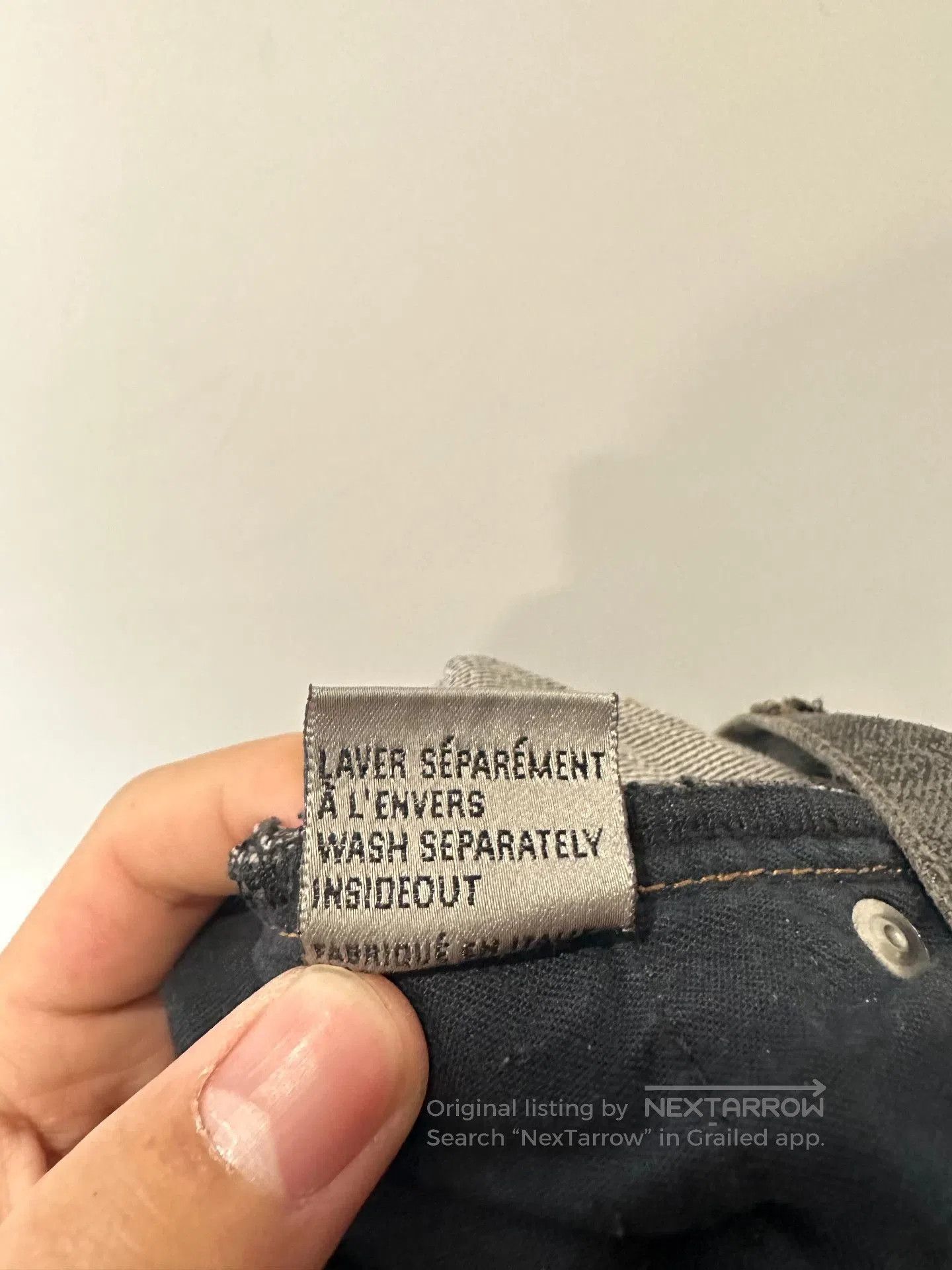 Hedi Slimane Dior Homme 07AW Brush Glue Jeans. Size US 30 / EU 46 - 6 Thumbnail