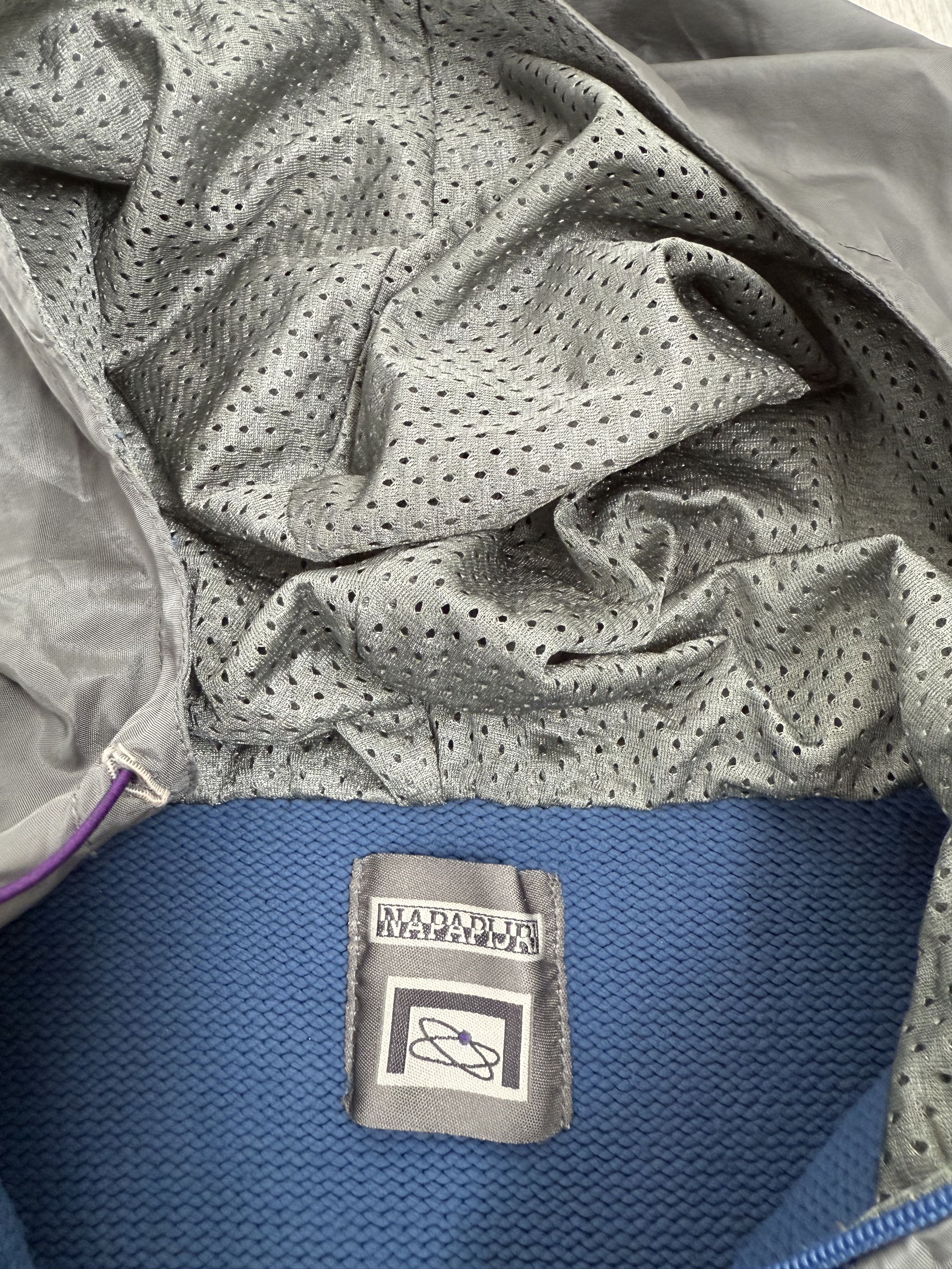 Napapijri RARE 2000s Napapijri ribbed vest nylon hood y2k Size S / US 4 / IT 40 - 3 Thumbnail