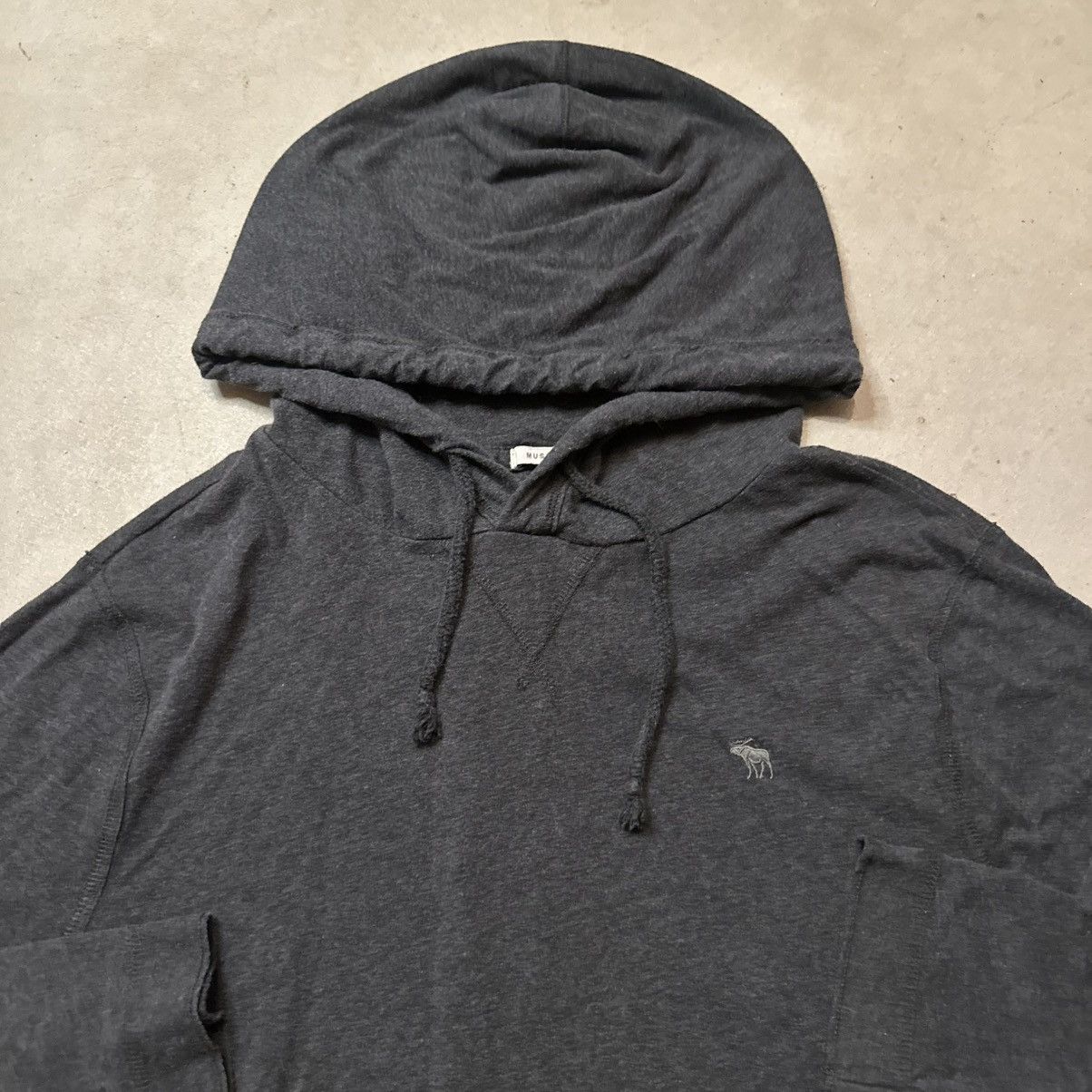 Abercrombie & Fitch Vintage Y2K Abercrombie & Fitch Muscle Thin Muscle Hoodie Size US M / EU 48-50 / 2 - 3 Thumbnail