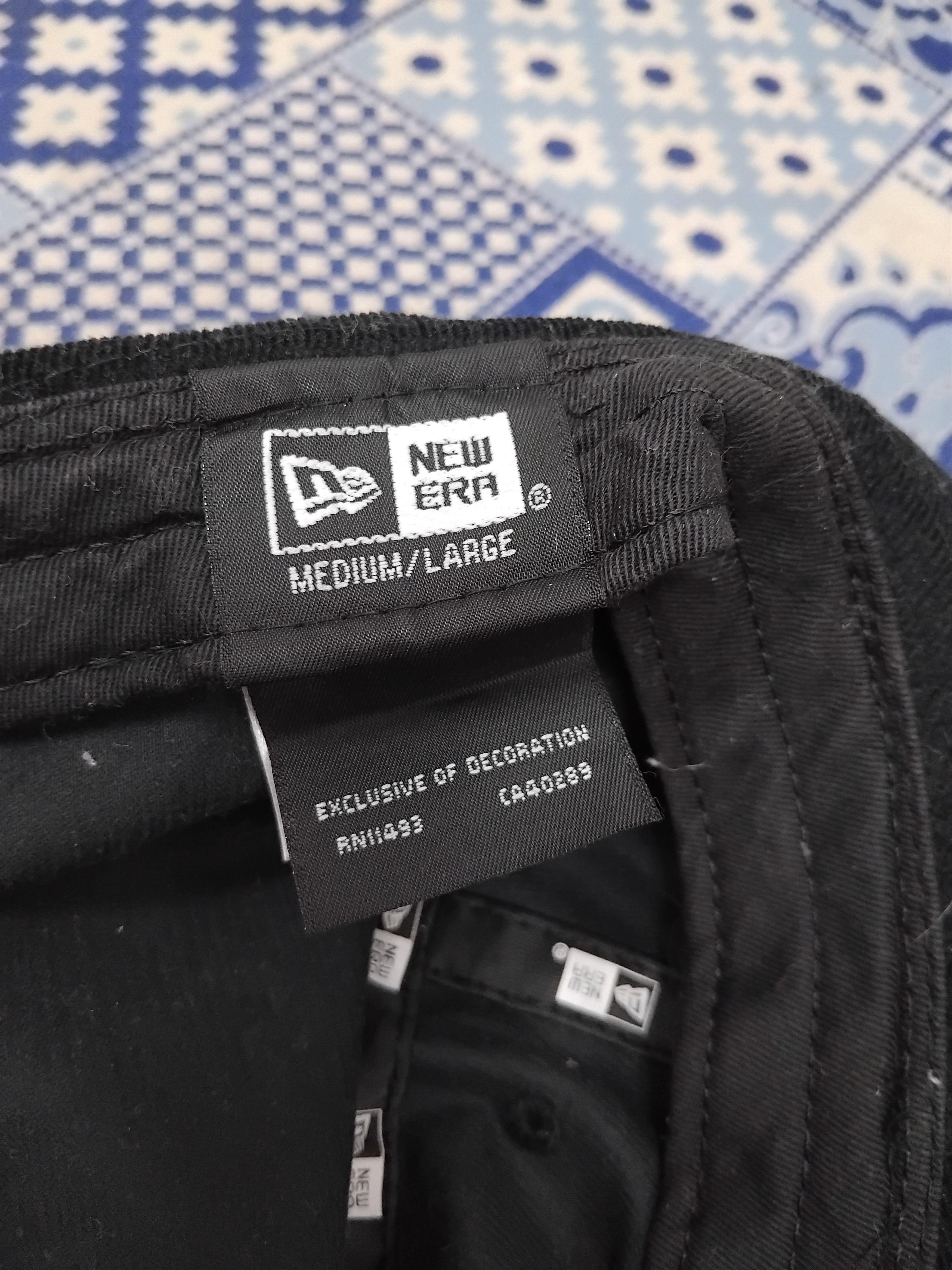 New Era 💥New era black colour hat Size 38 - 7 Thumbnail