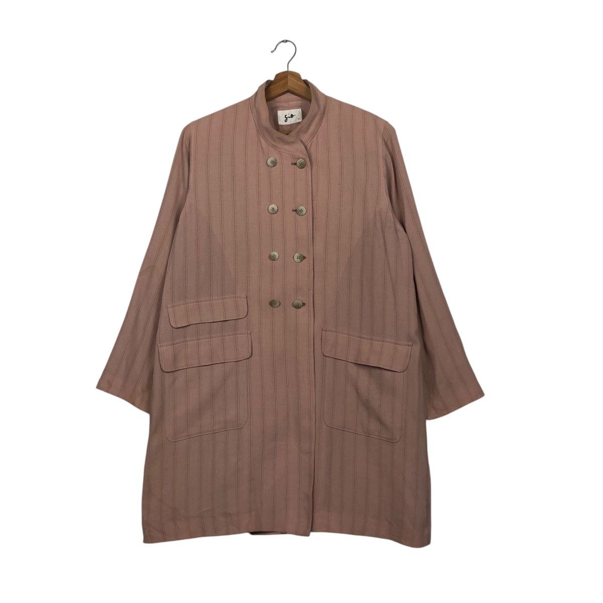 Designer × Japanese Brand 📌Vintage Long Jacket Gio Double Layer Issey Miyake Size US M / EU 48-50 / 2 - 2 Thumbnail