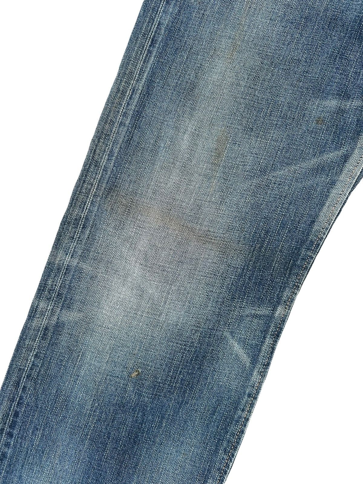 Kapital Vintage Edwin 505 Half Selvedge Distressed Dirty Denim Jeans Size US 30 / EU 46 - 5 Thumbnail
