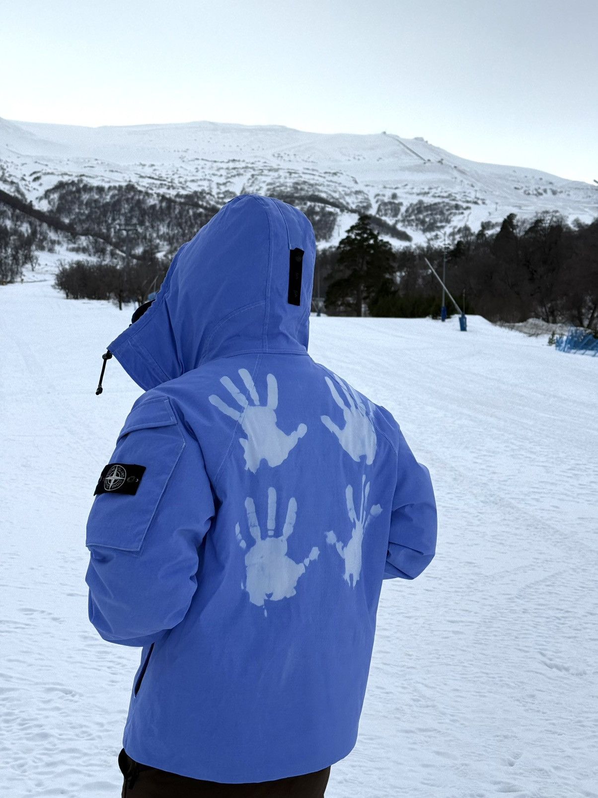 Stone Island Stone Island Ice Jacket Thermosensitive White Blue Size L Size US L / EU 52-54 / 3 - 1 Thumbnail
