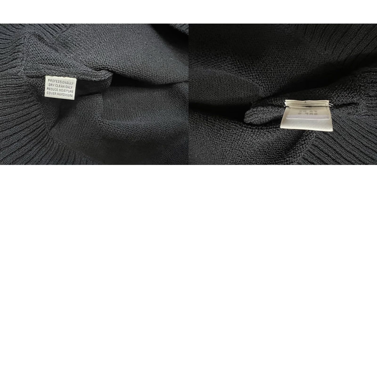 St. John St. John Santana Knit Long Sleeve Turtleneck Black 4 Button Accent Sweater Womens EUC Size S / US 4 / IT 40 - 8 Thumbnail
