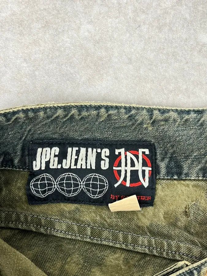 Jean Paul Gaultier 2000s Jean Paul Gaultier Earth Eroded Green Velvet Pants Size 24" / US 00 / IT 34 - 9 Thumbnail