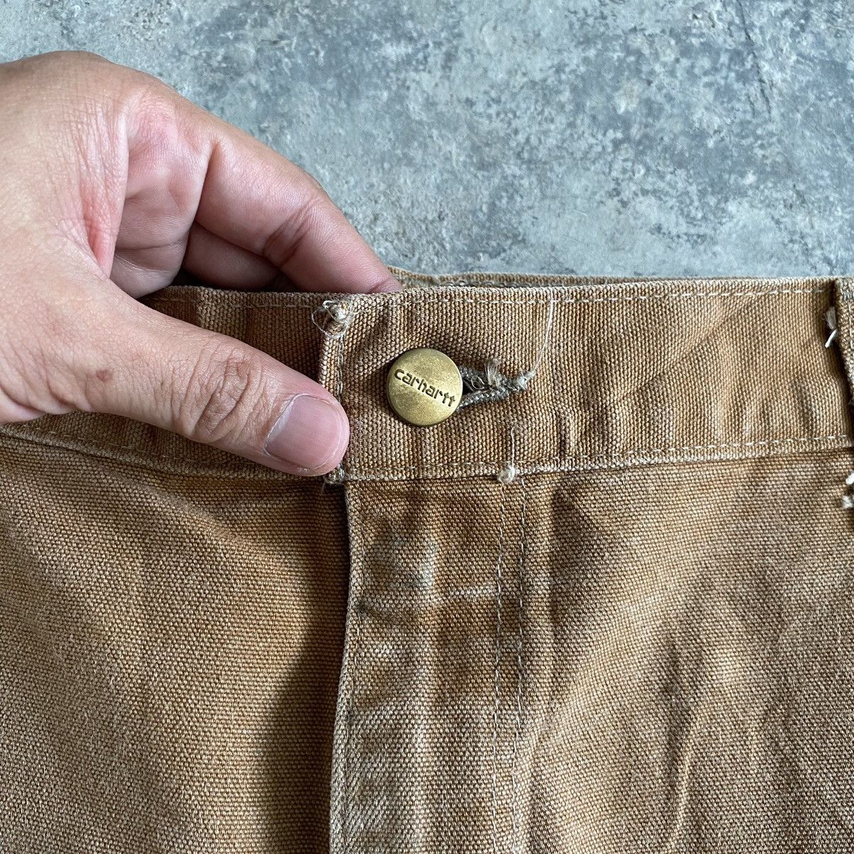 Carhartt VTG Carhartt Double Knee Dirty Carpenter Work Pants Size US 35 - 10 Thumbnail