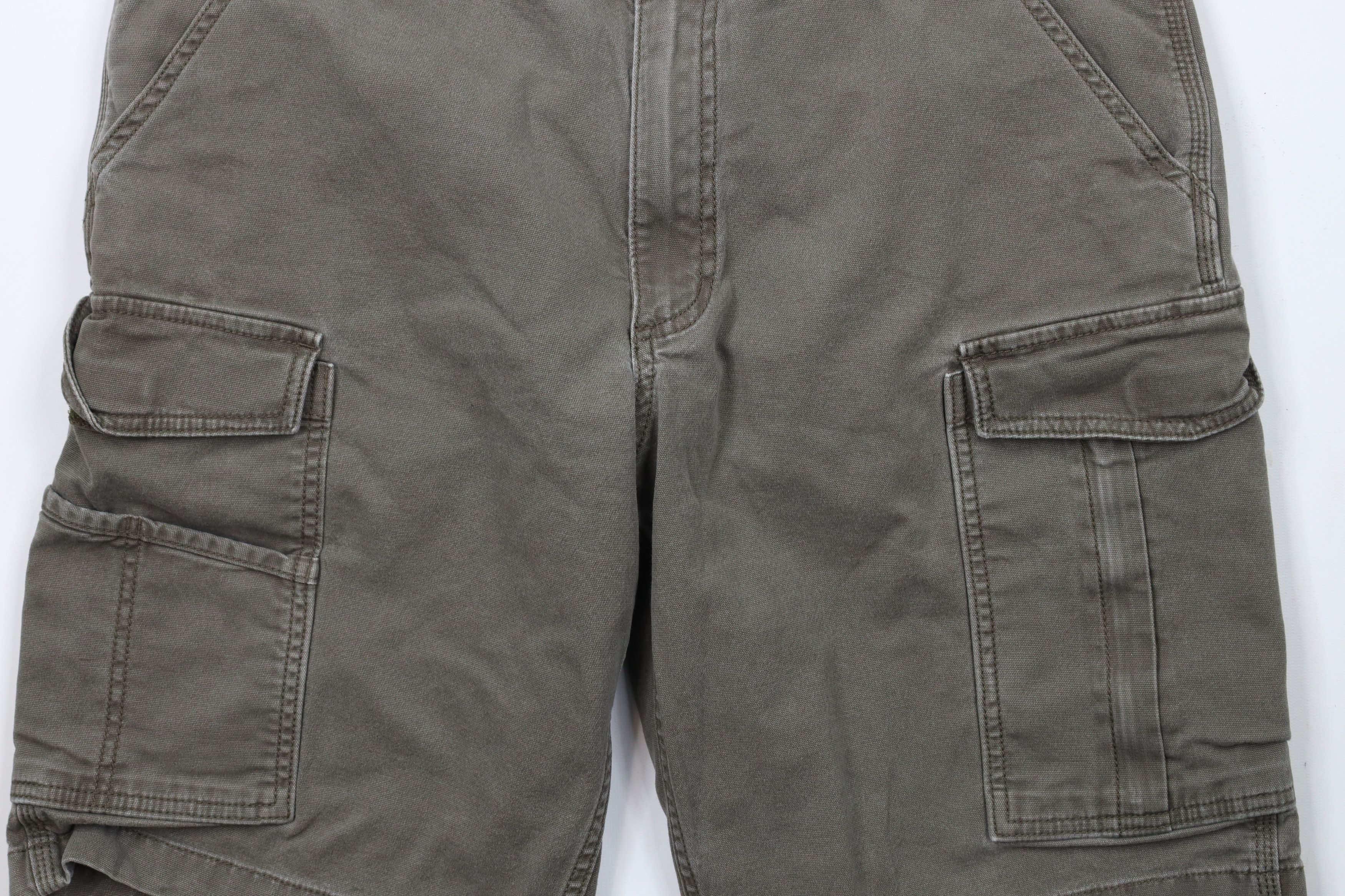 Carhartt × Vintage Vintage Carhartt Out Relaxed Fit Canvas Cargo Shorts Green Size US 36 / EU 52 - 3 Thumbnail