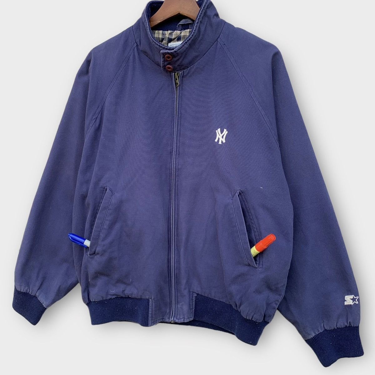 New York Yankees Starter Yankees Bomber Jacket Size M / US 6-8 / IT 42-44 - 4 Thumbnail