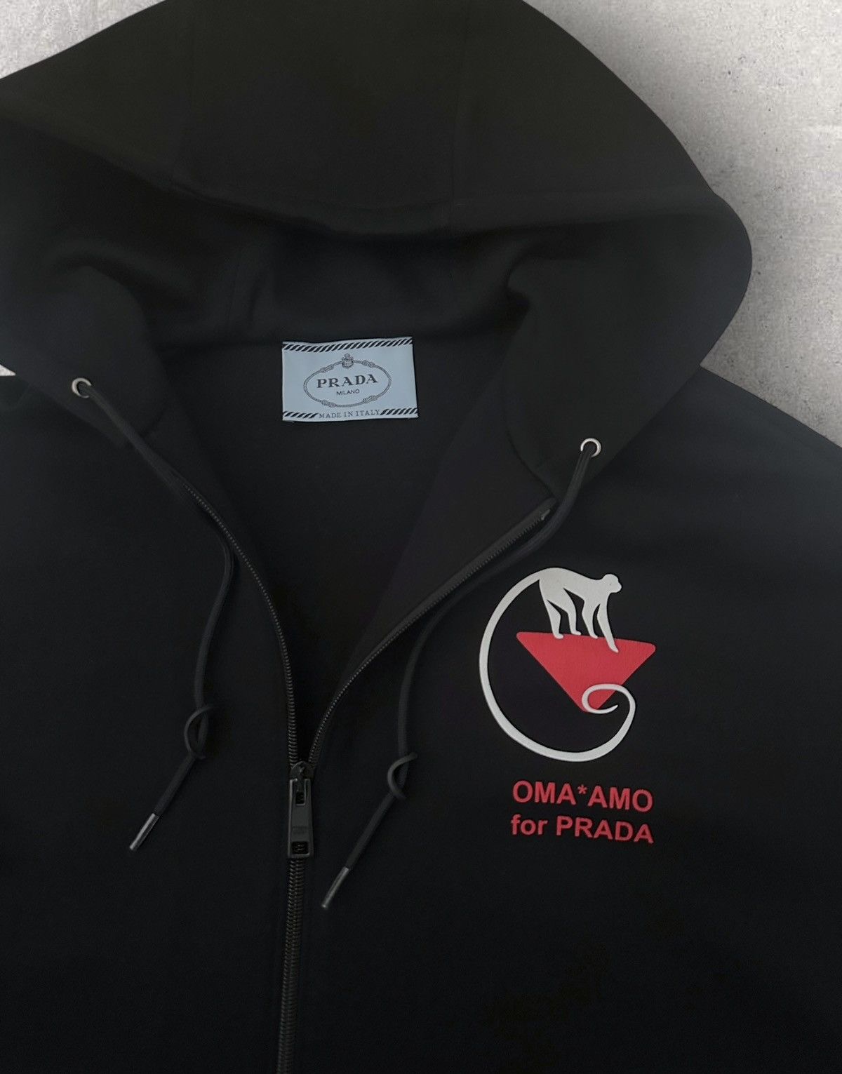 Prada Prada Oversized Hoodie Jacket Size US S / EU 44-46 / 1 - 3 Thumbnail