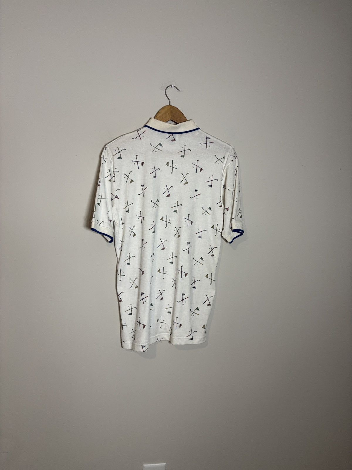 Vintage Vintage 90s Jason Maxwell All Over Print AOP Golf Polo Shirt Size US M / EU 48-50 / 2 - 4 Thumbnail