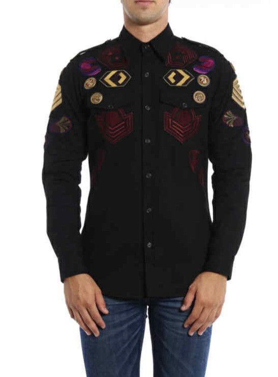 Dries Van Noten Dries Van Noten Patches detailed denim shirt Size US S / EU 44-46 / 1 - 11 Thumbnail