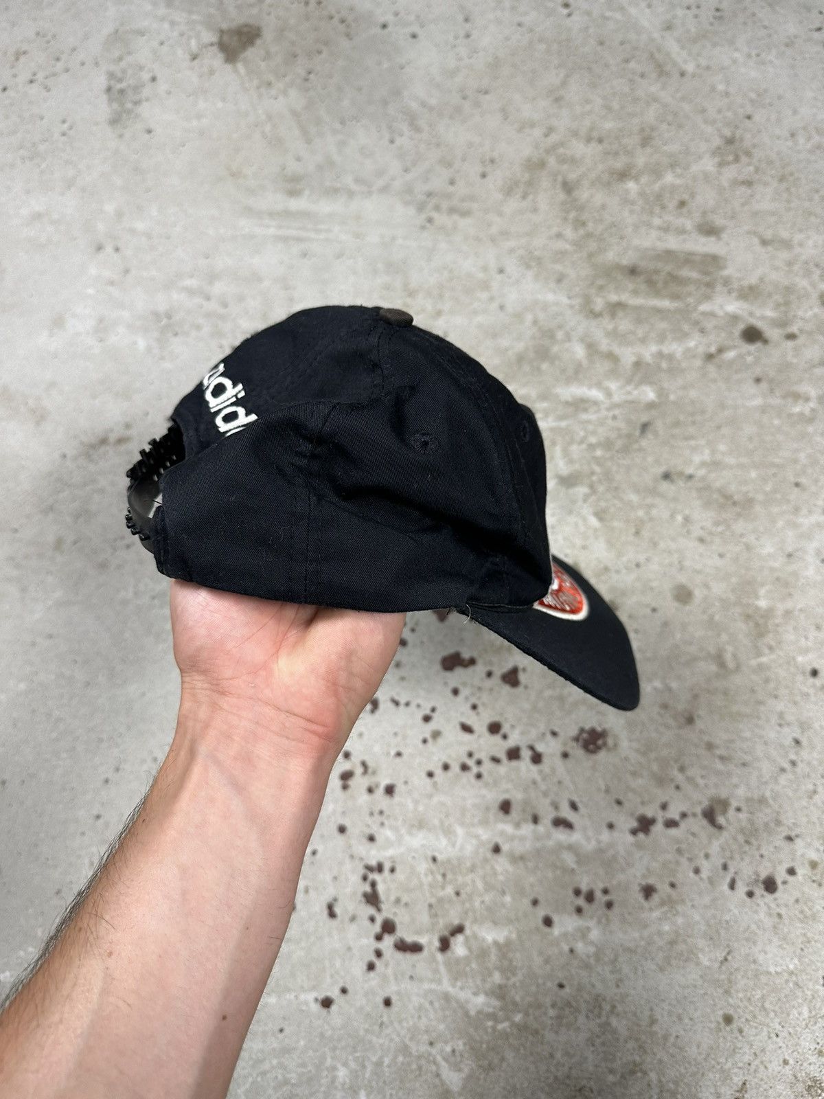 Adidas Vintage 90s Adidas x Bayern Munich Black Hat Snapback Size ONE SIZE - 6 Thumbnail
